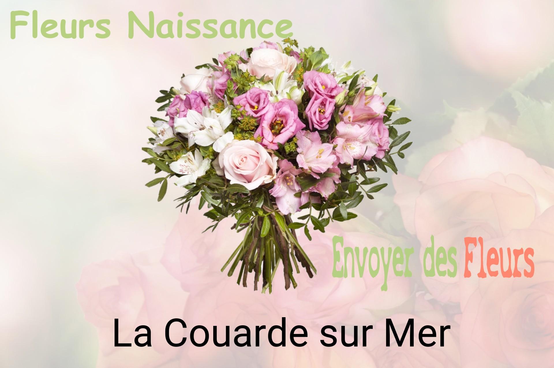 Bouquet de fleurs de naissance livré à La Couarde-sur-Mer